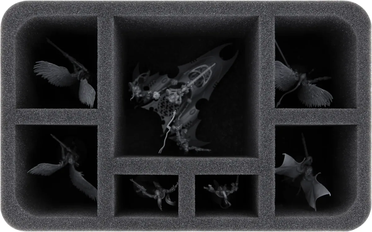 HS110A003 Feldherr foam tray for Drukhari - Venom + 6 compartments