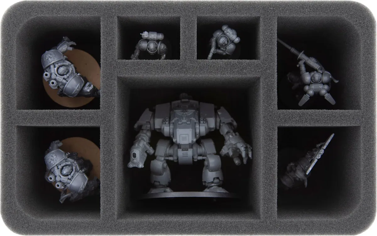 HS110A005 Feldherr foam tray for Deathwatch - 7 compartments