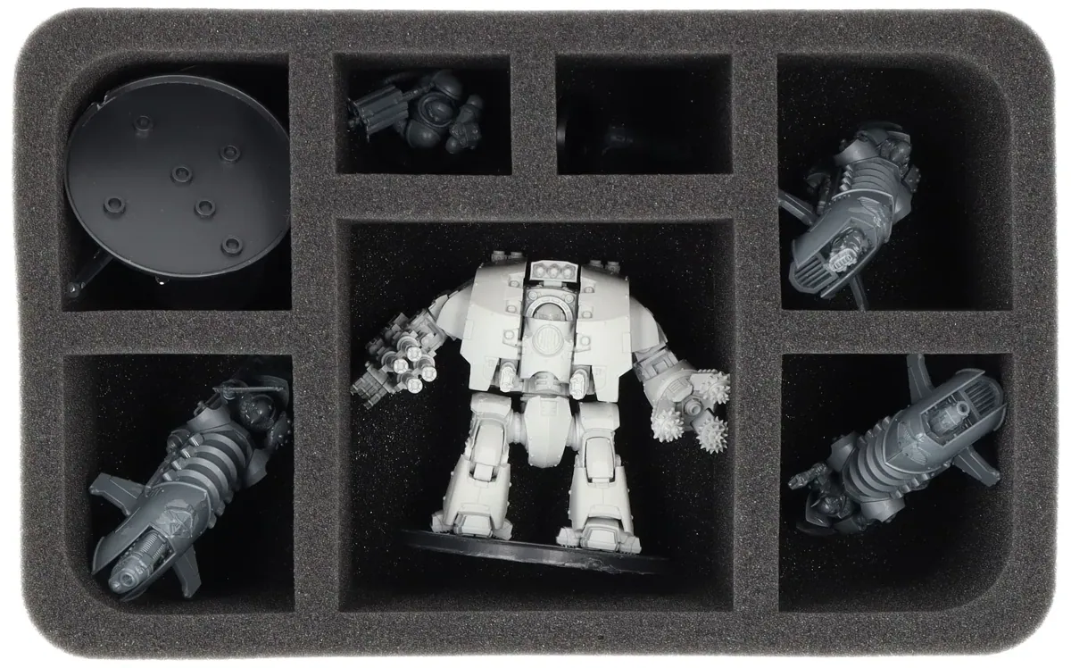 HS110A010 Feldherr foam tray for Legiones Astartes - 7 compartments