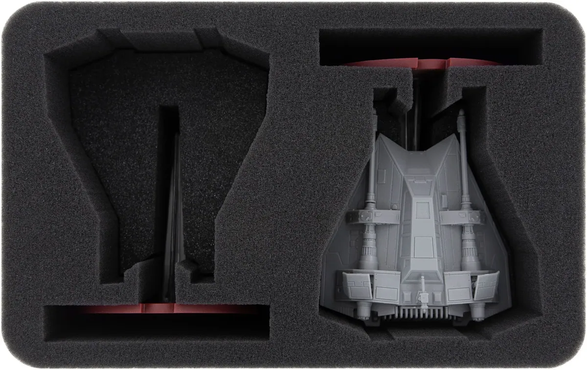 HS110LG04 foam tray for 2 x Star Wars Legion T-47 Airspeeder