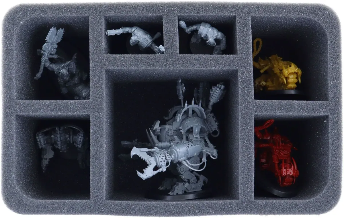 HS120A017 foam tray for Orks - 7 compartments