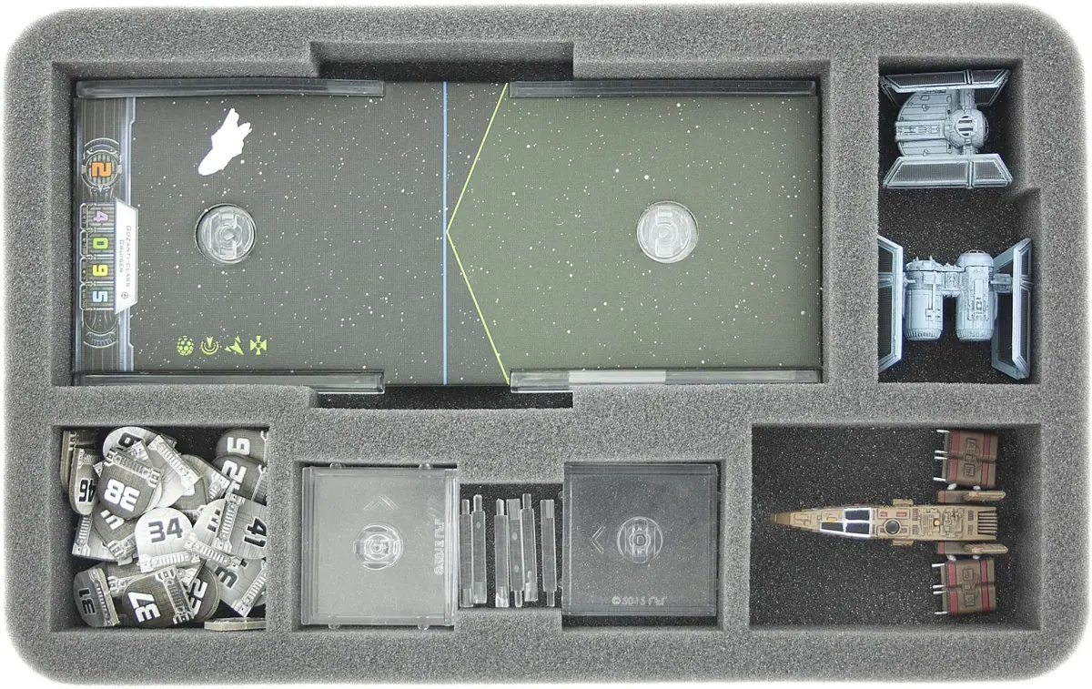 HSBD035BO foam tray for Star Wars X-WING 1st Edition