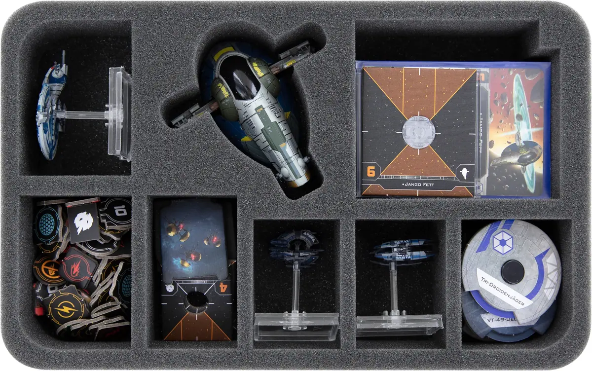 HSBQ050BO Feldherr foam tray for Star Wars X-Wing