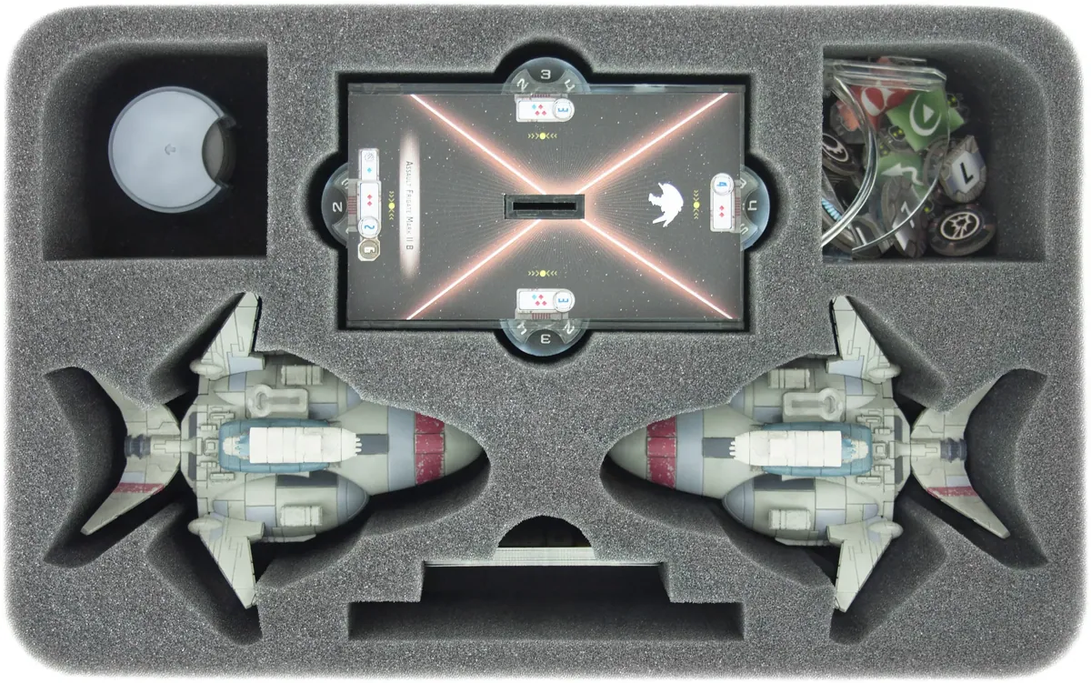 HSCN070BO foam tray for Star Wars Armada Assault Frigate Mark II