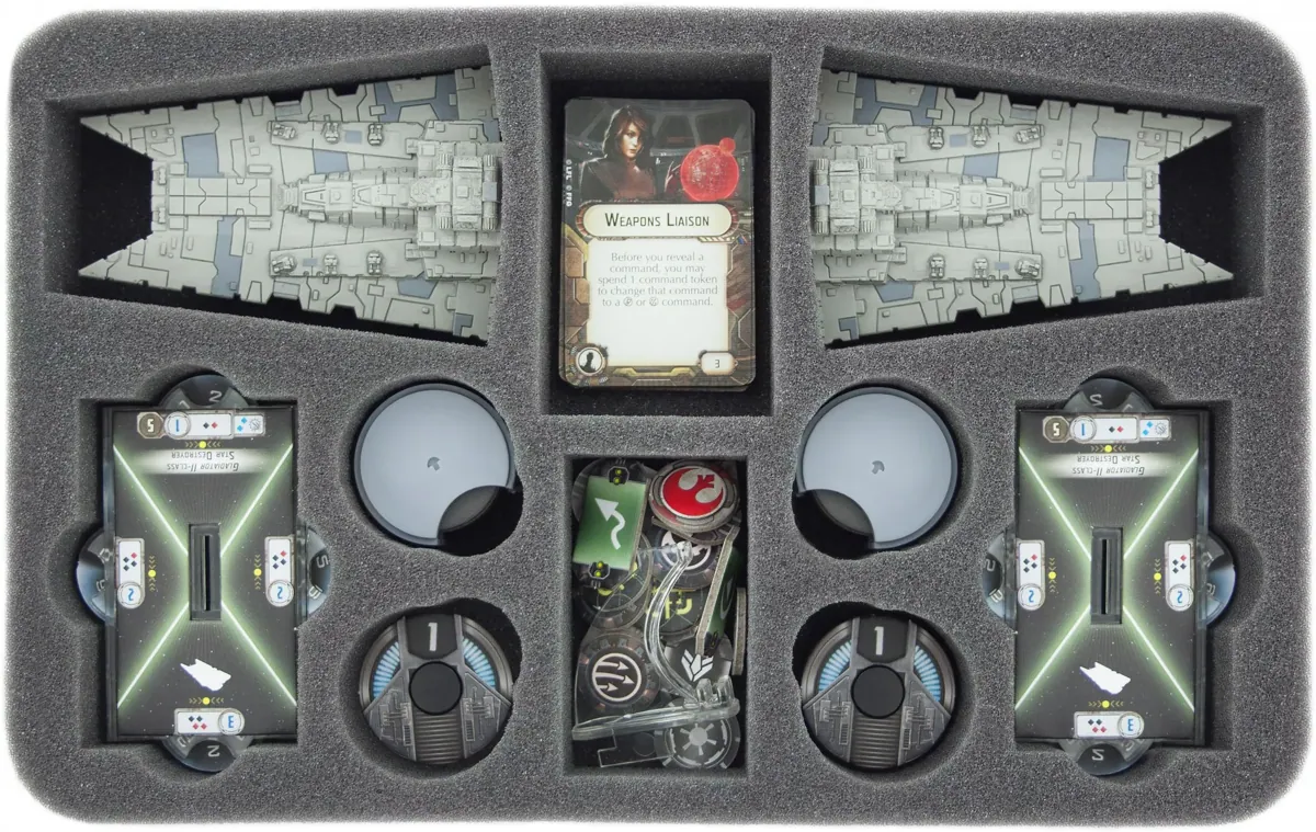 HSCP040BO foam tray for Star Wars Armada Gladiator-Class Star Destroyer