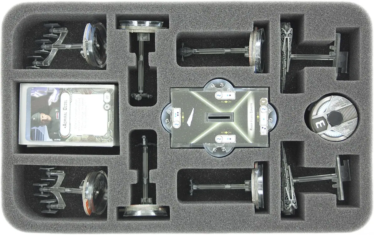 HSDM045BO foam tray for Star Wars Armada Wave 2 Empire