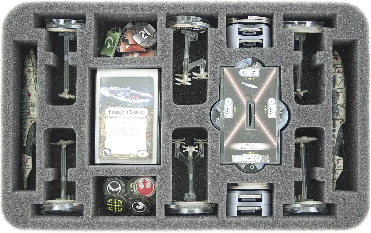 HSDN045BO foam tray for Star Wars Armada Wave 2 Rebels