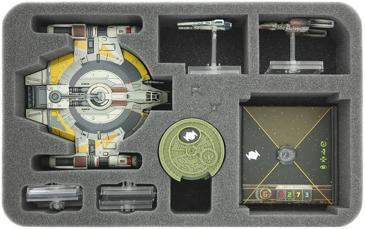 HSFZ050BO foam tray for Star Wars X-WING Shadow Caster, ships and accessories