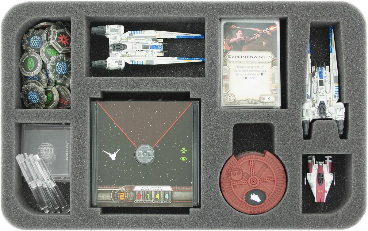 HSHQ035BO foam tray for Star Wars X-WING U-Wing, ships and accessories