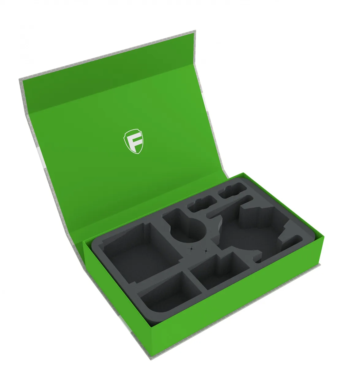 Feldherr Magnetic Box green for Star Wars X-WING Shadow Caster, 2 ships and accessories