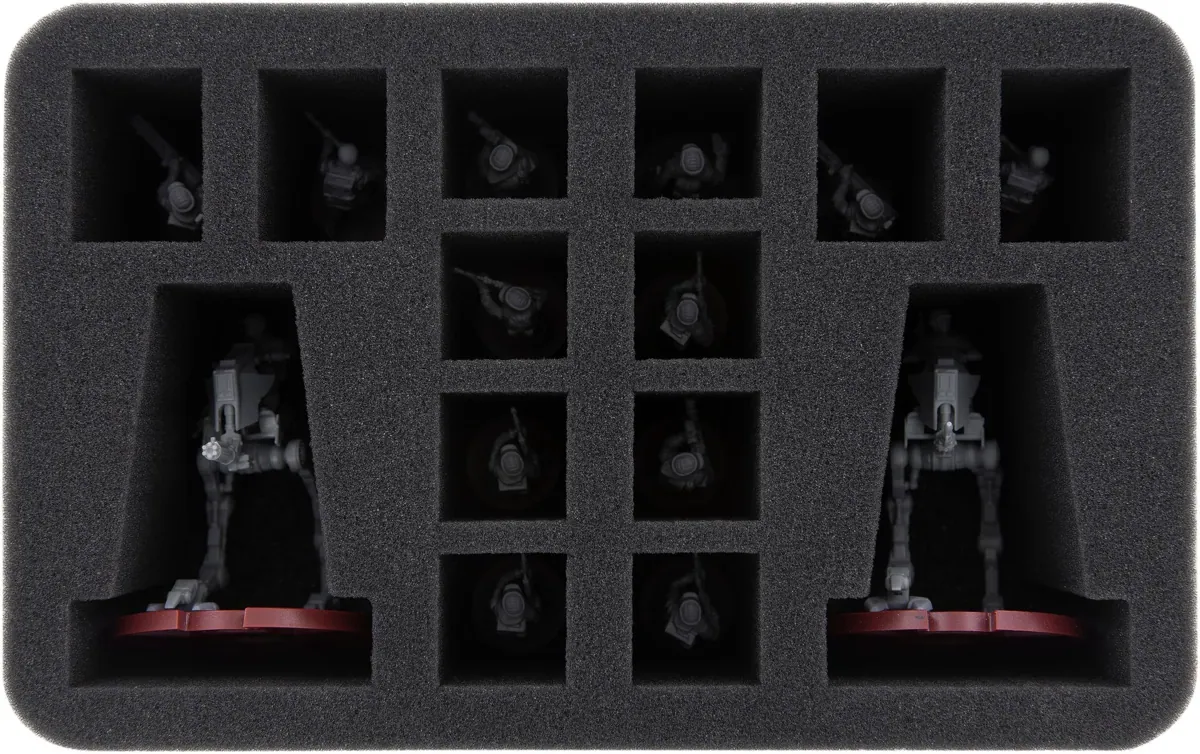 HSMEBZ080BO foam tray for 2 x Star Wars Legion AT-RT