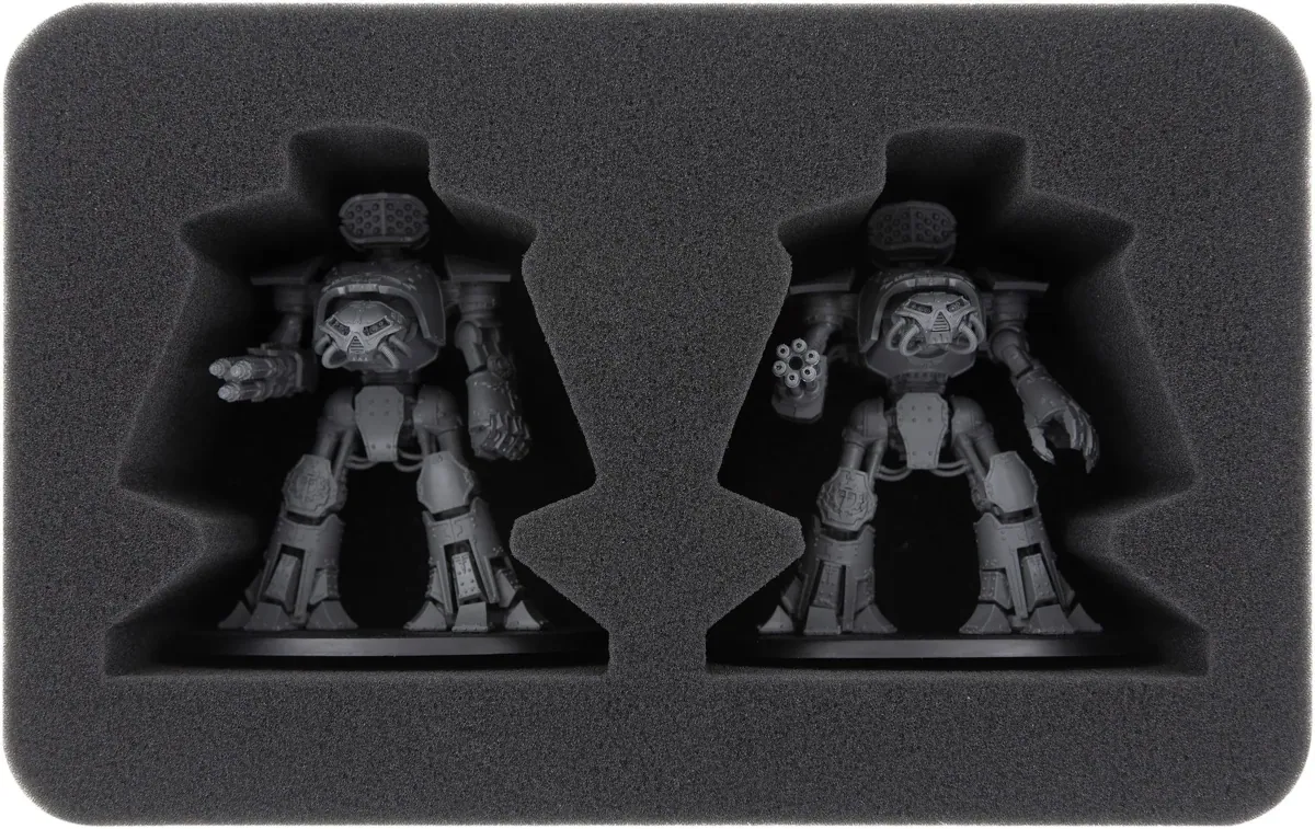 HSMEFN090BO foam tray for 2 Reaver Battle Titans