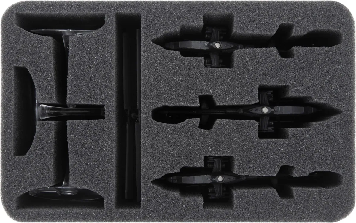 HSMENY065BO Feldherr foam tray for Team Yankee - 3 Cobra Attack Helicopters