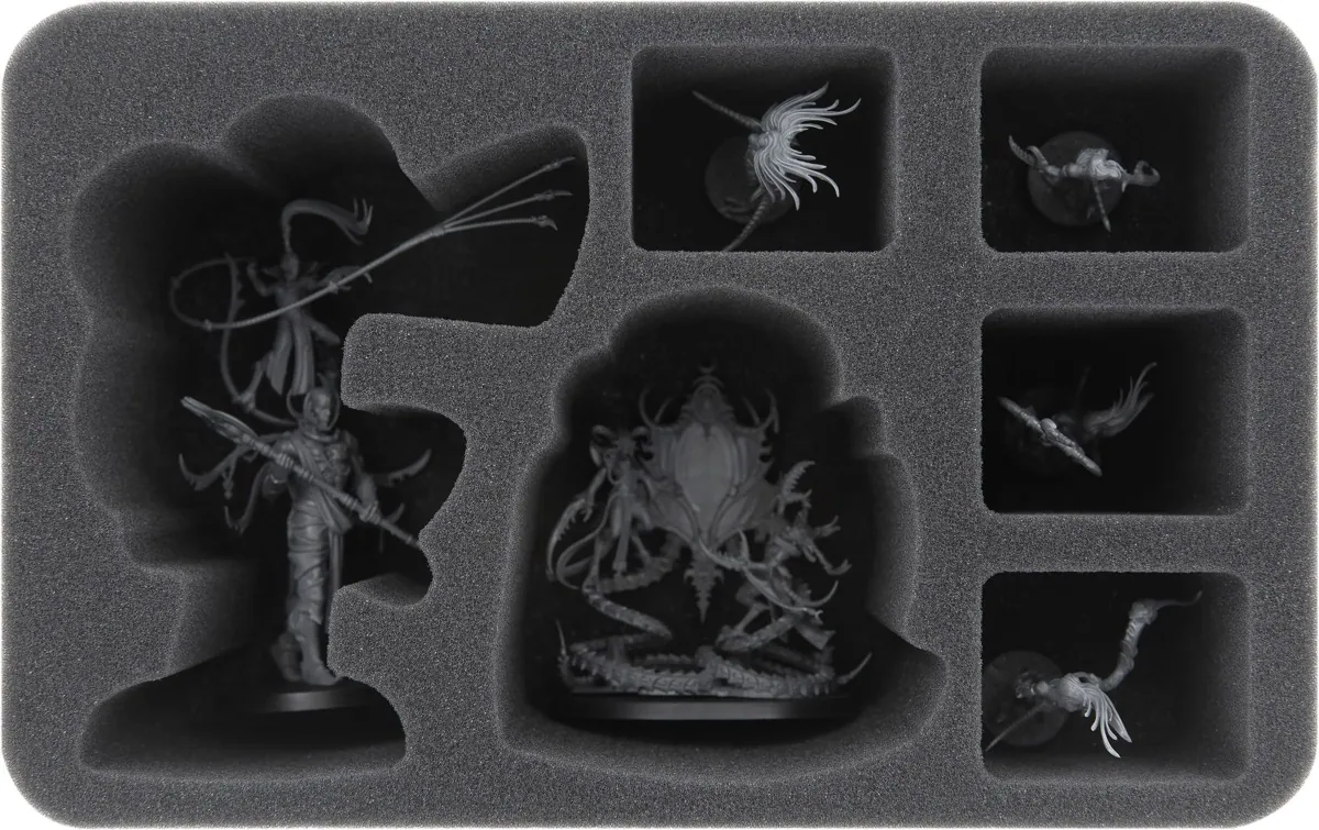 HSMEOF095BO Feldherr foam tray for Syll'Esske + Contorted Epitome + 4 miniatures