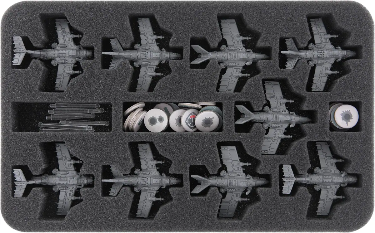 HSMERF030BO Feldherr foam tray for Aeronautica Imperialis