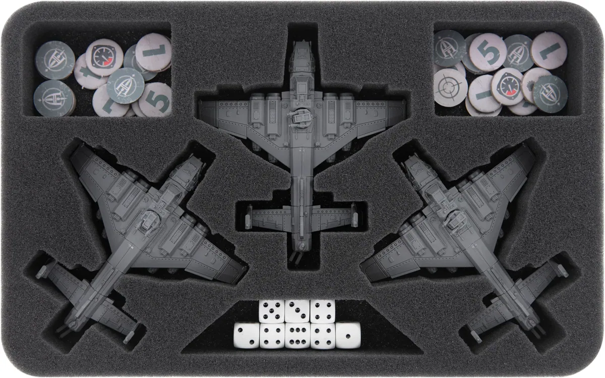 HSMERI035BO Feldherr foam tray for Aeronautica Imperialis