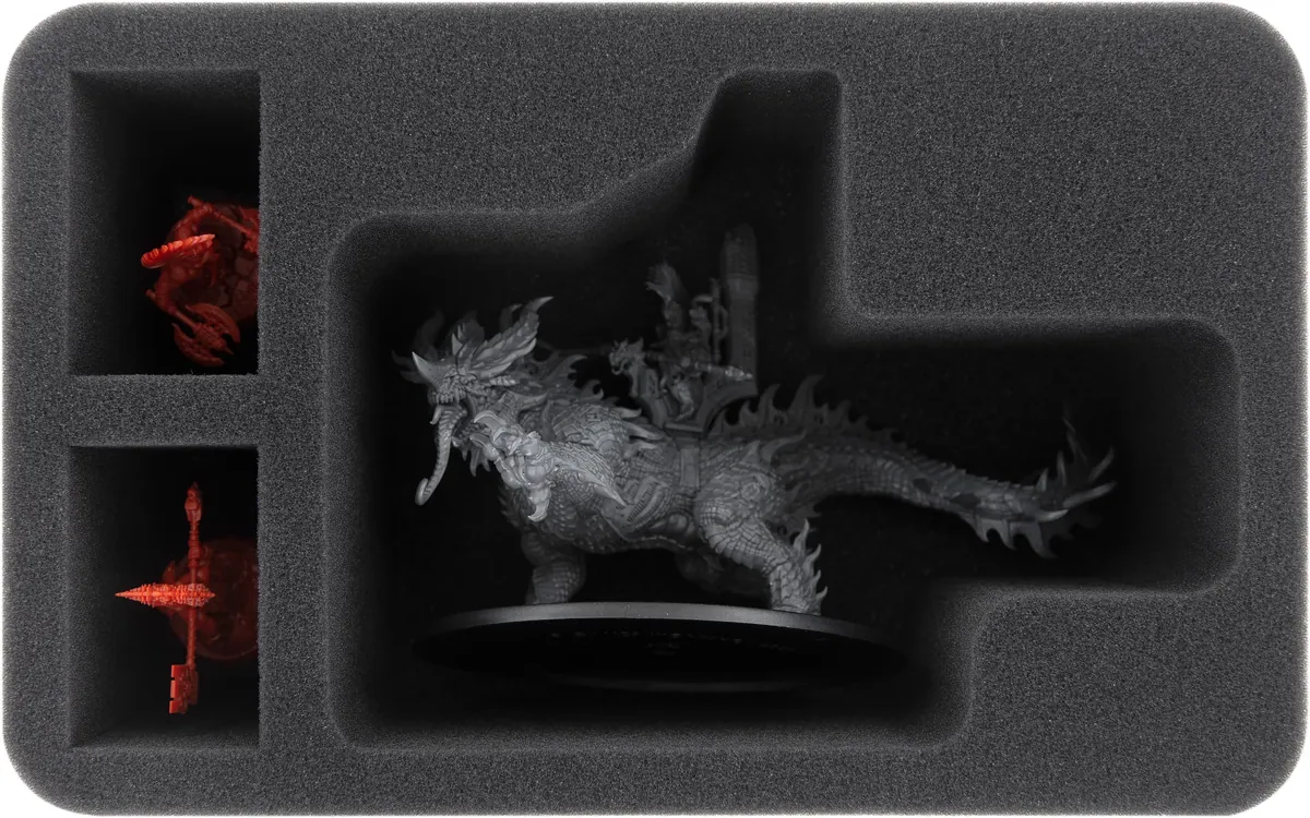 HSMETQ110BO Feldherr foam tray for Auric Runefather on Magmadroth