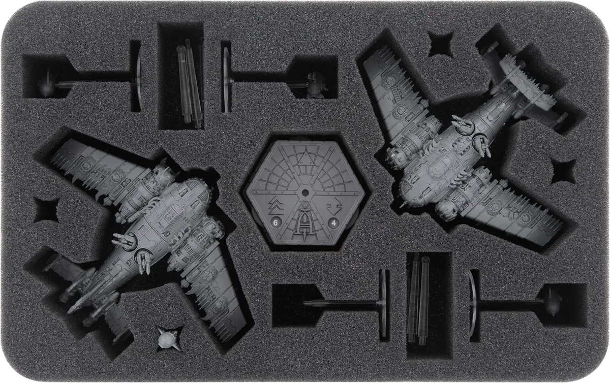 HSMEUF040BO Feldherr foam tray for Aeronautica Imperialis