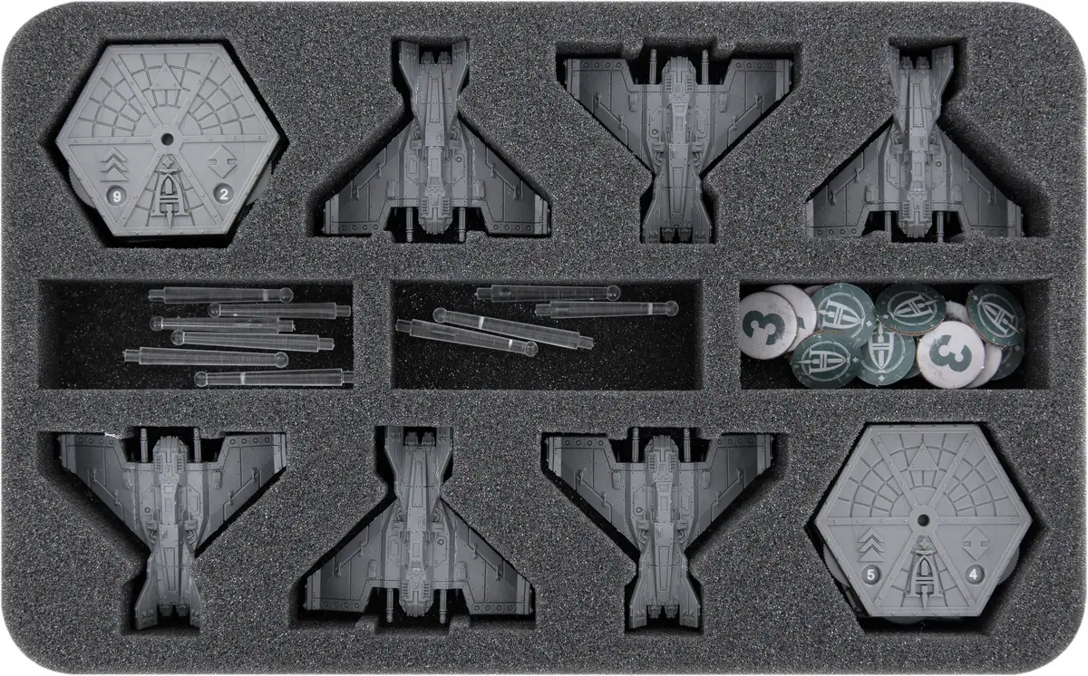 HSMEXV035BO Feldherr foam tray for Aeronautica Imperialis