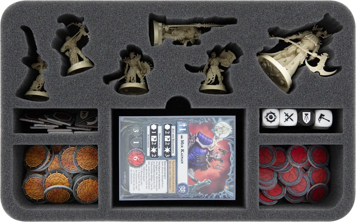 HSMFDQ050BO Feldherr foam tray for Warhammer Underworlds