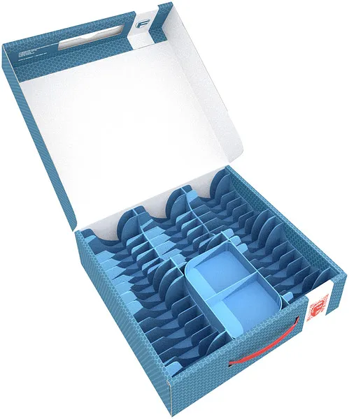 Feldherr Storage Box LBBG075 with Organizer Insert Trays for Smash Up
