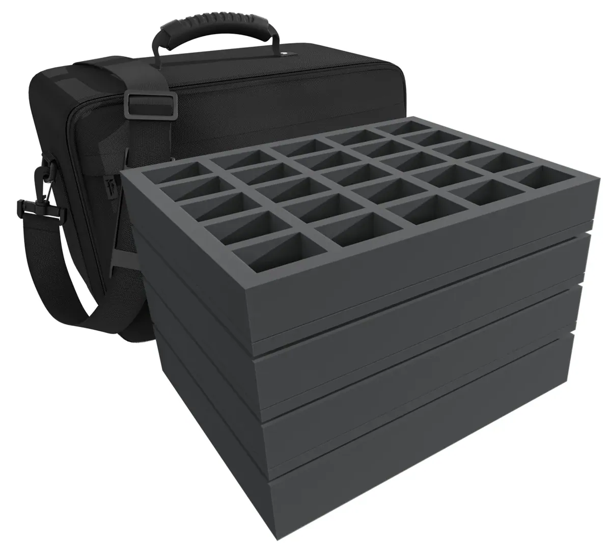 Feldherr MAXI PLUS bag for tanks/monsters and 75 miniatures