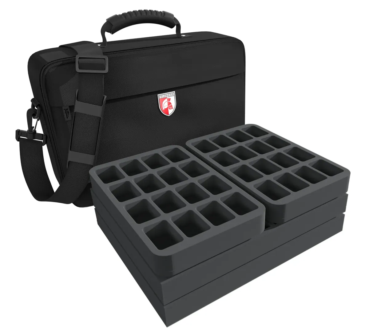 Feldherr MEDIUM case for 102 Blood Bowl miniatures