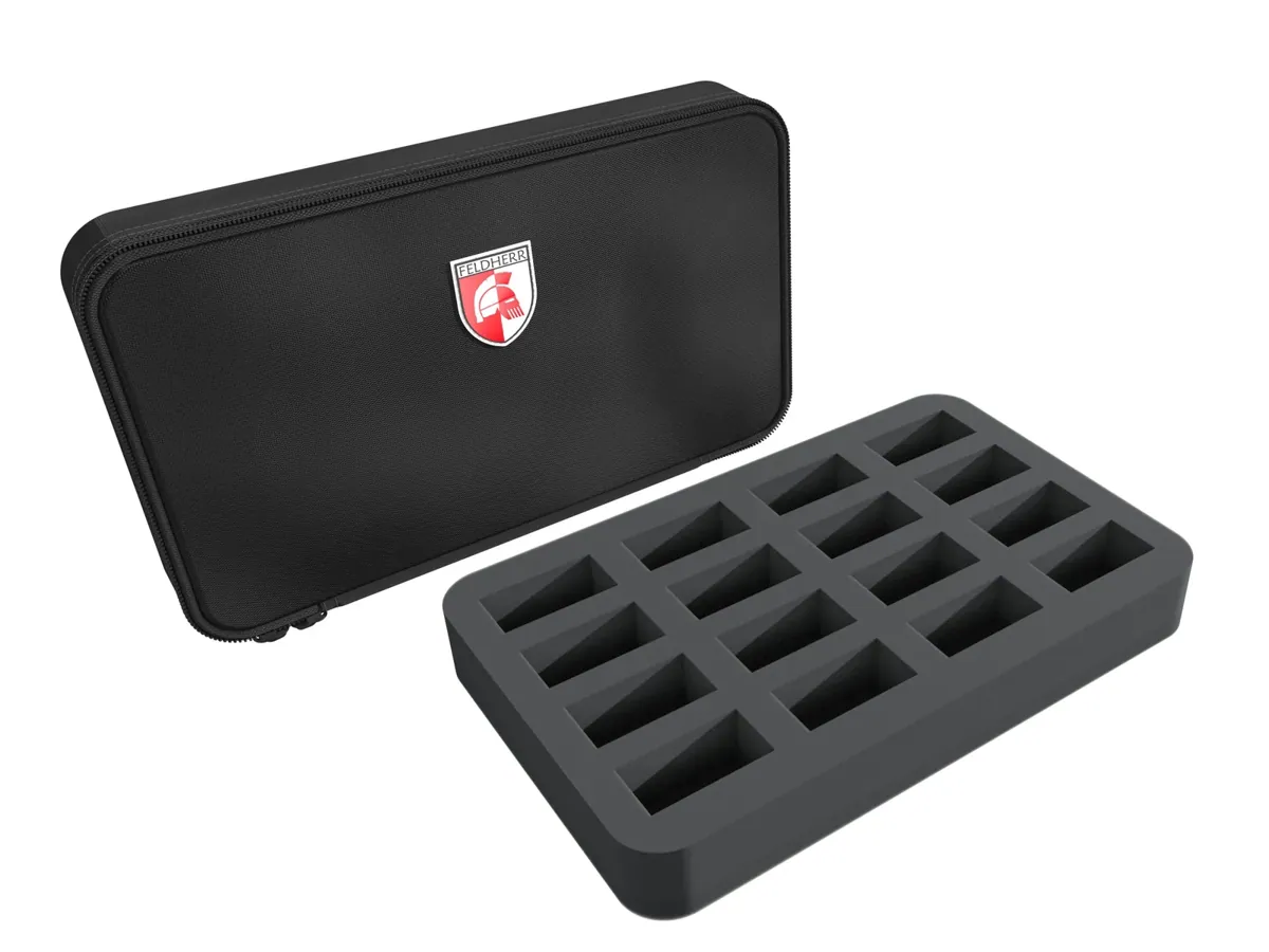 Feldherr MINI MINUS half-size 16 cut outs foam case