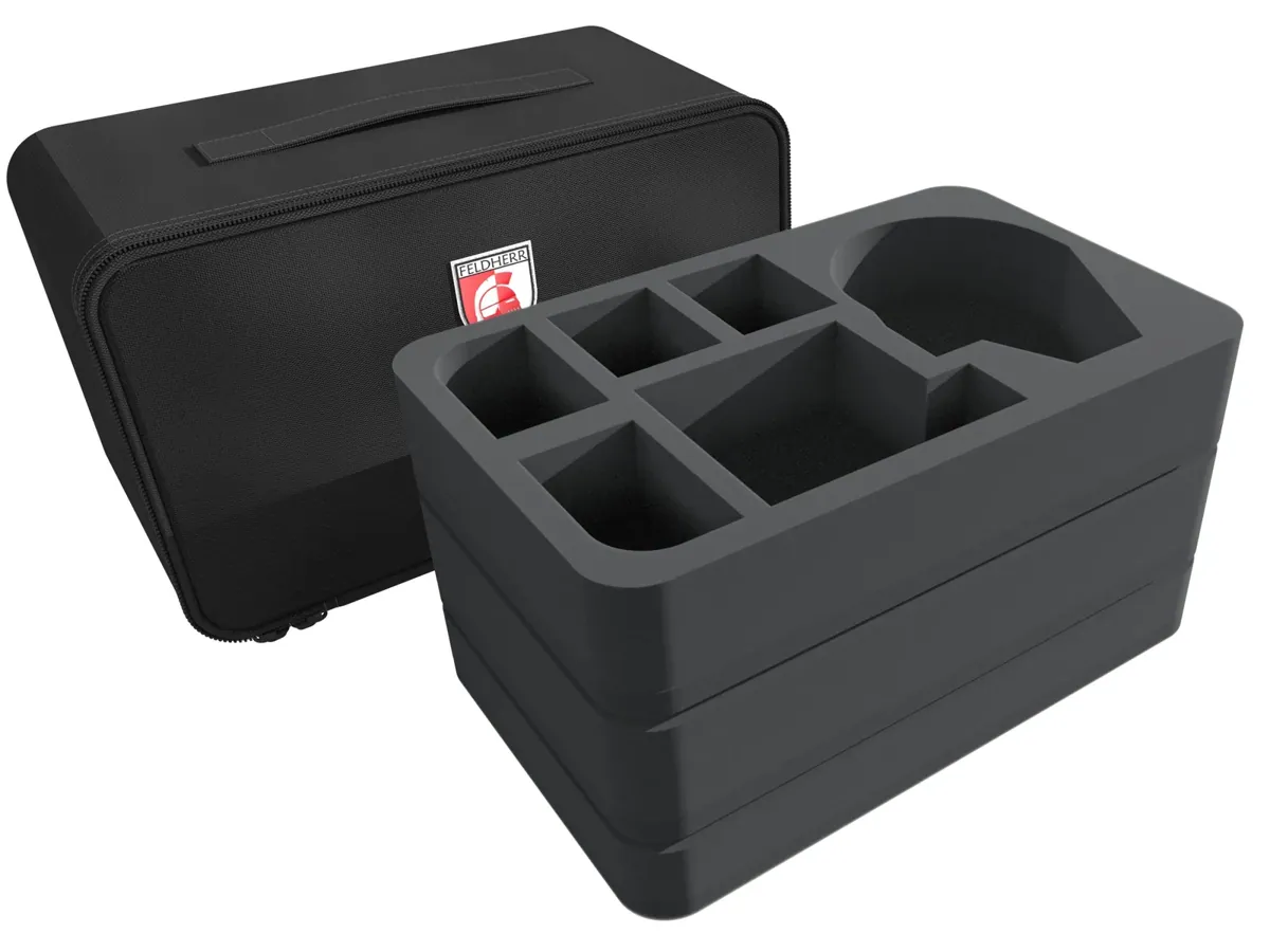 Feldherr MINI PLUS Case for X-Wing Millennium Falcon, Star Ships and accessories
