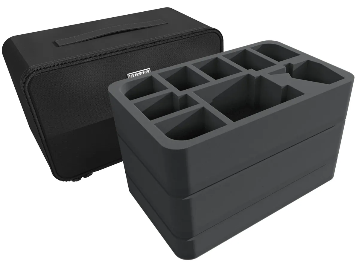 Feldherr MINI PLUS Case for X-Wing VT-49 Decimator, Lambda Shuttle, Star Ships and accessories