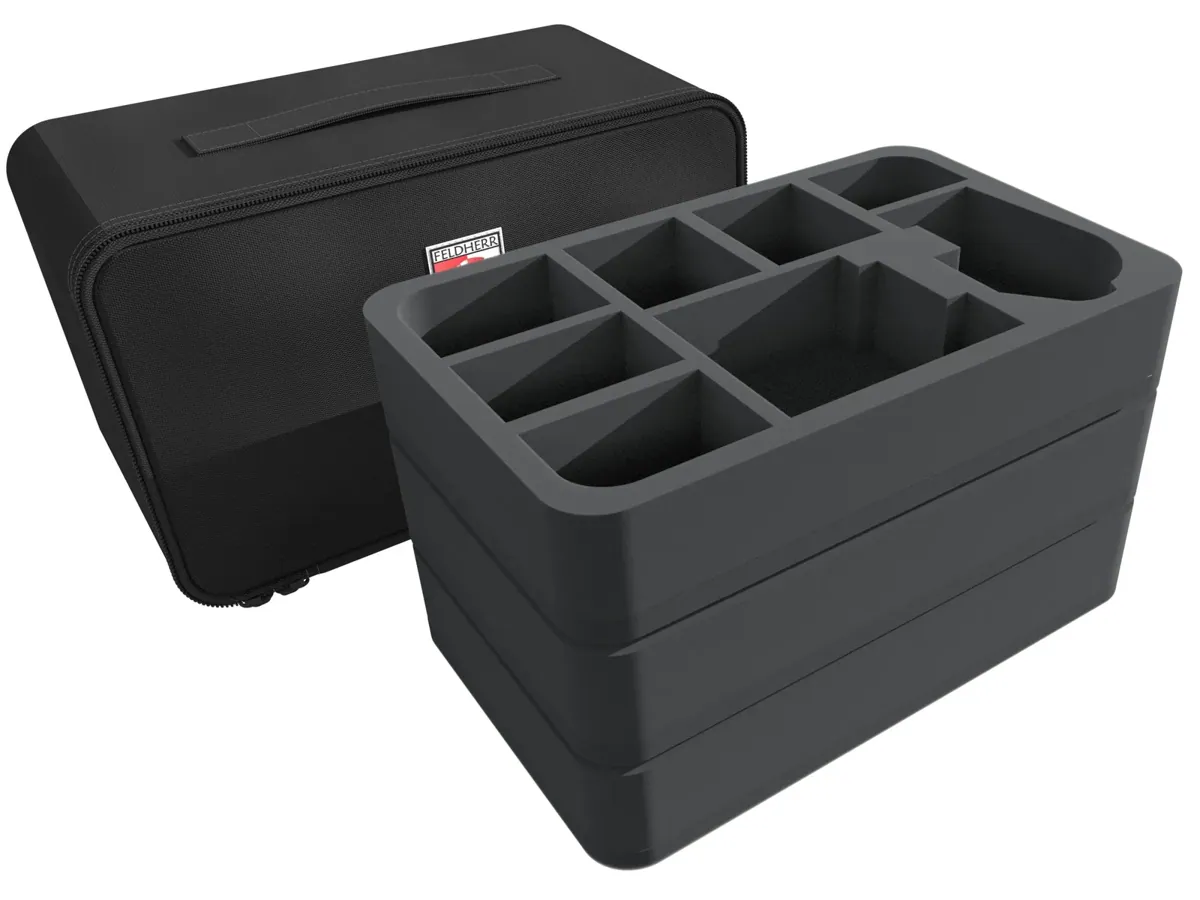 Feldherr MINI PLUS Case for X-Wing Millennium Falcon, YT-2400, Star Ships and Slave 1