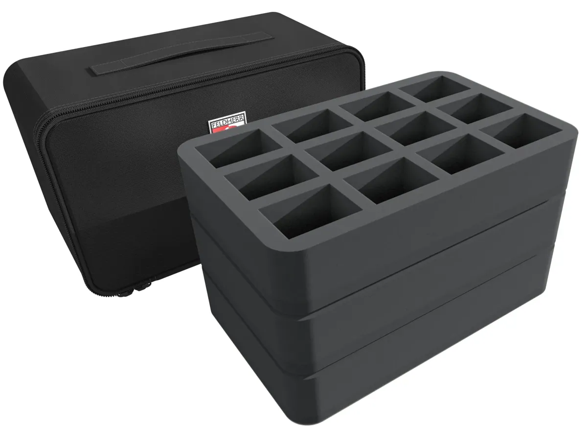 Feldherr MINI PLUS Case for 32 Krosmaster miniatures