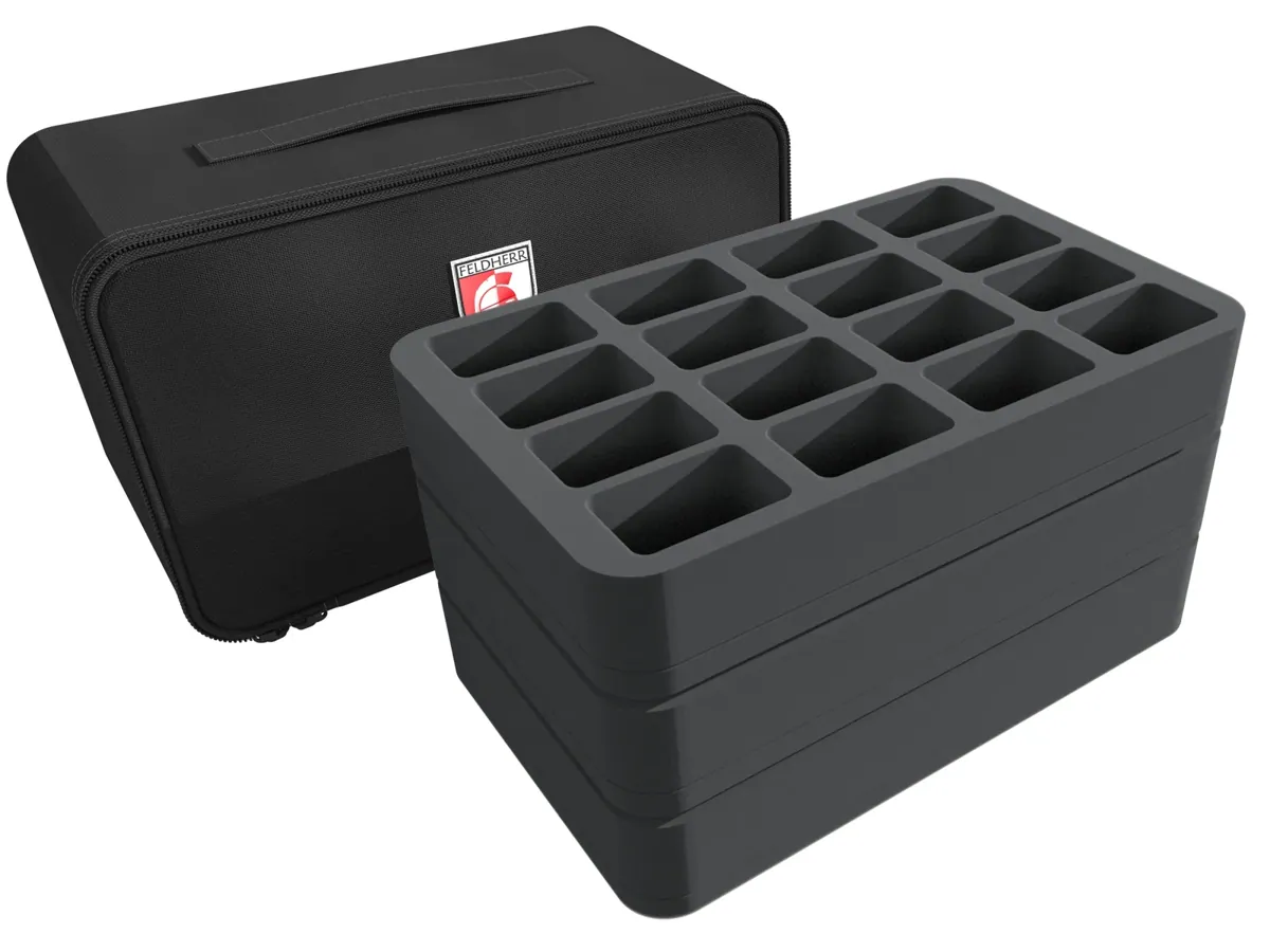 Feldherr MINI PLUS bag for 48 Citadel paint pots (12 ml / 18 ml / 24 ml)
