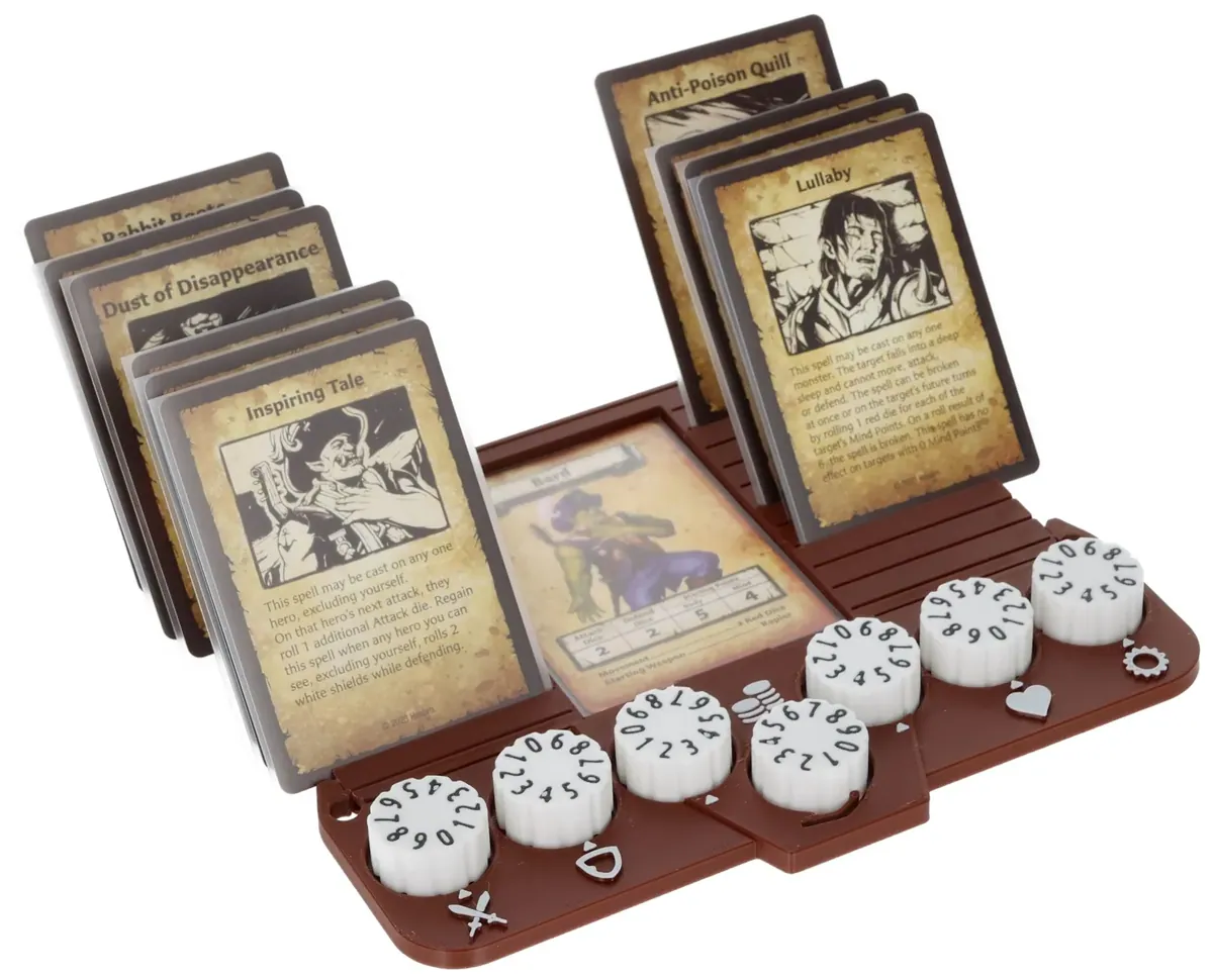 Feldherr Dashboard with Clip-on Counter for HeroQuest (2021)