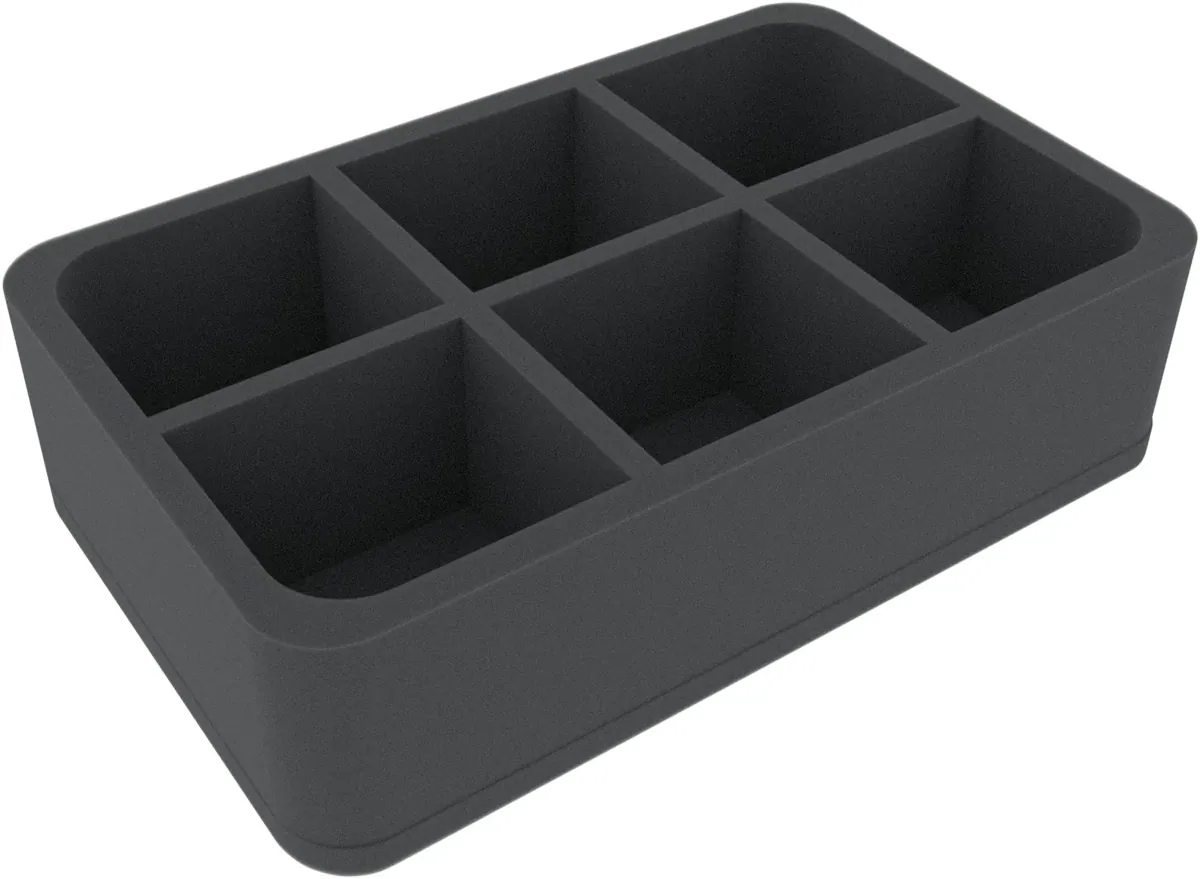 HS075A009 Feldherr foam tray for Adeptus Titanicus - 6 compartments