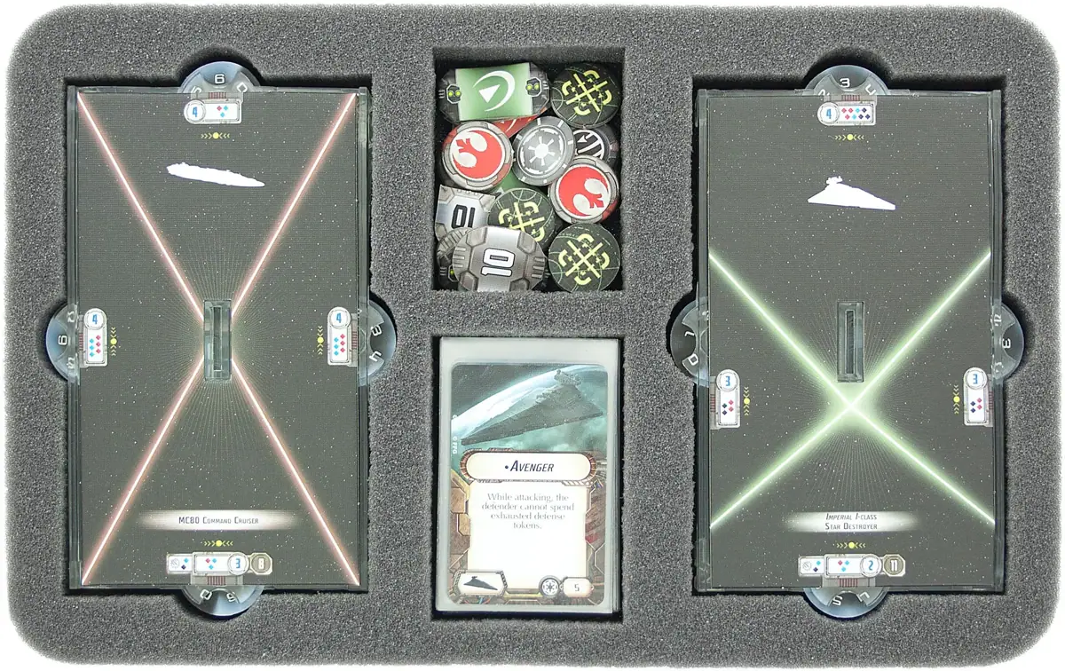 HS030A005 Feldherr foam tray for Star Wars Armada Wave 2 accessories