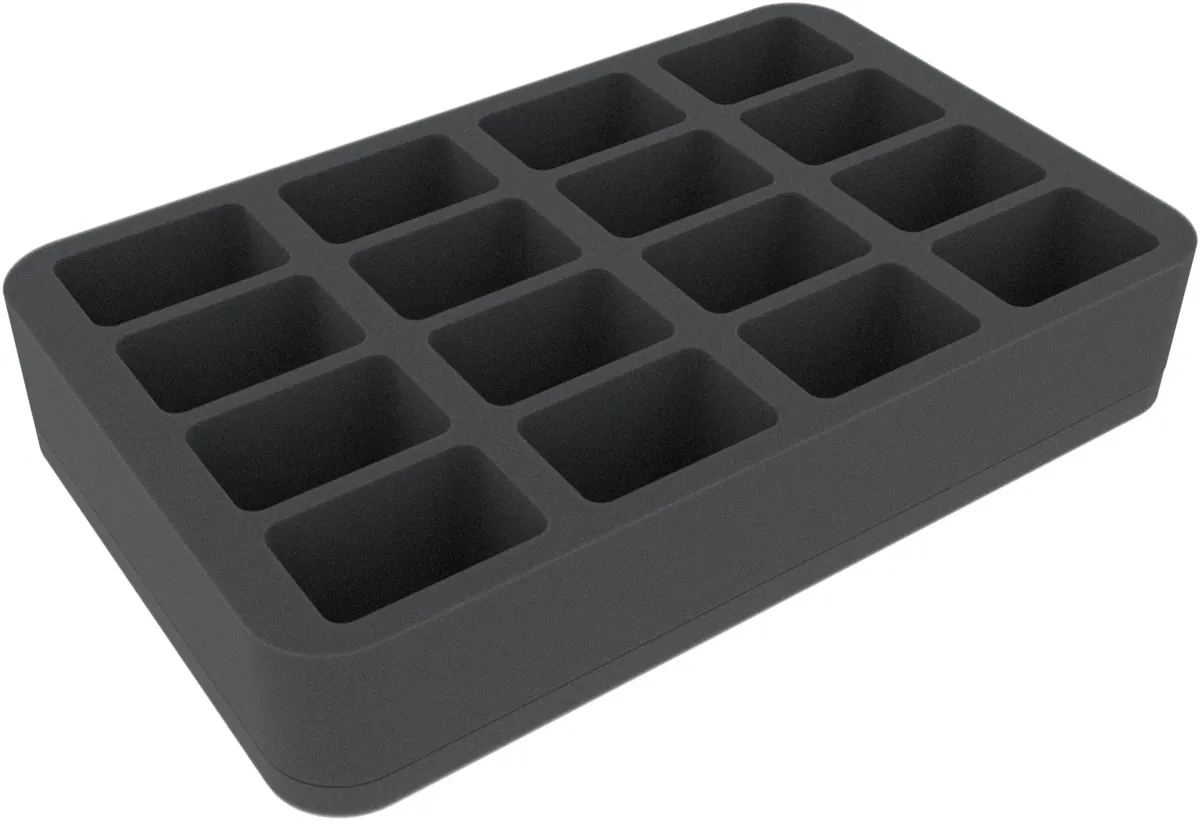 HS050A029 50 mm foam tray for miniatures in scale 1