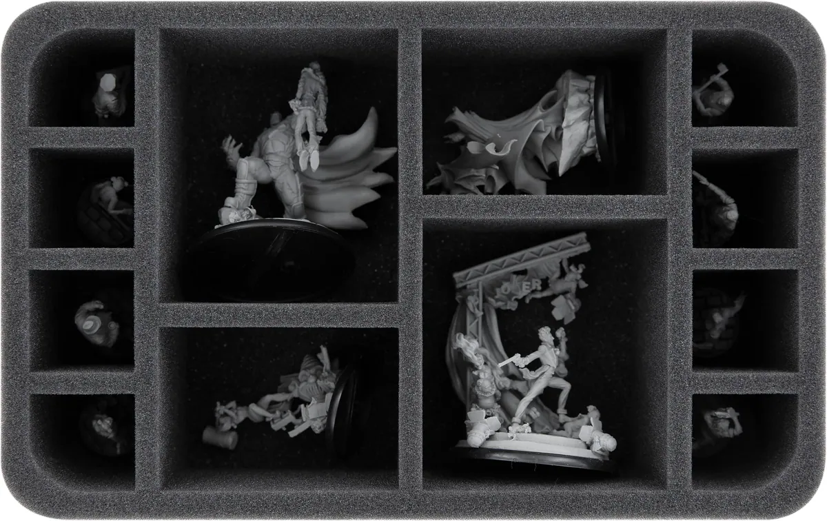 HS075A021 Feldherr foam tray for Batman Miniature Game - 12 compartments