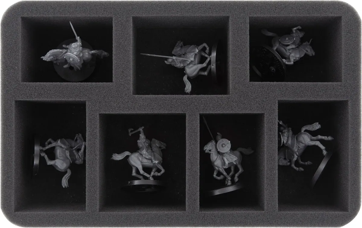 HS060LOR02 foam tray for Middle-earth Strategy Battle Game - 7 compartments