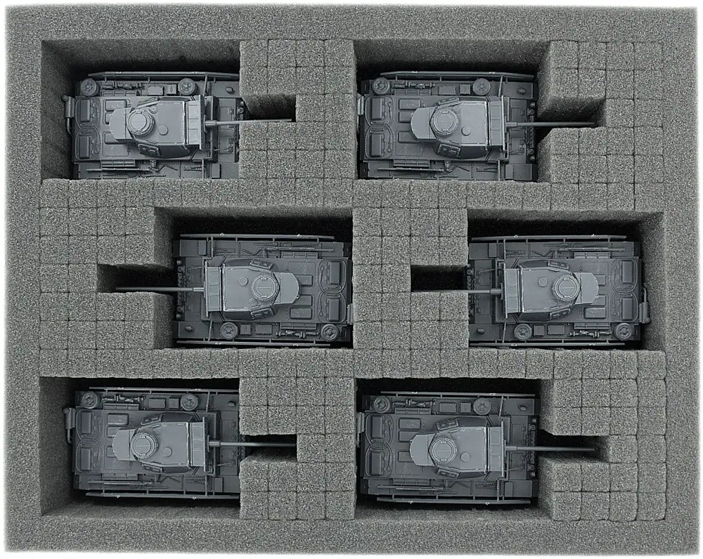 Feldherr Full-Size foam set for Bolt Action - tanks and vehicles