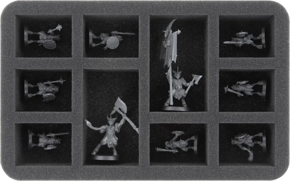 HS045A001 foam tray for Beasts of Chaos - 10 compartments
