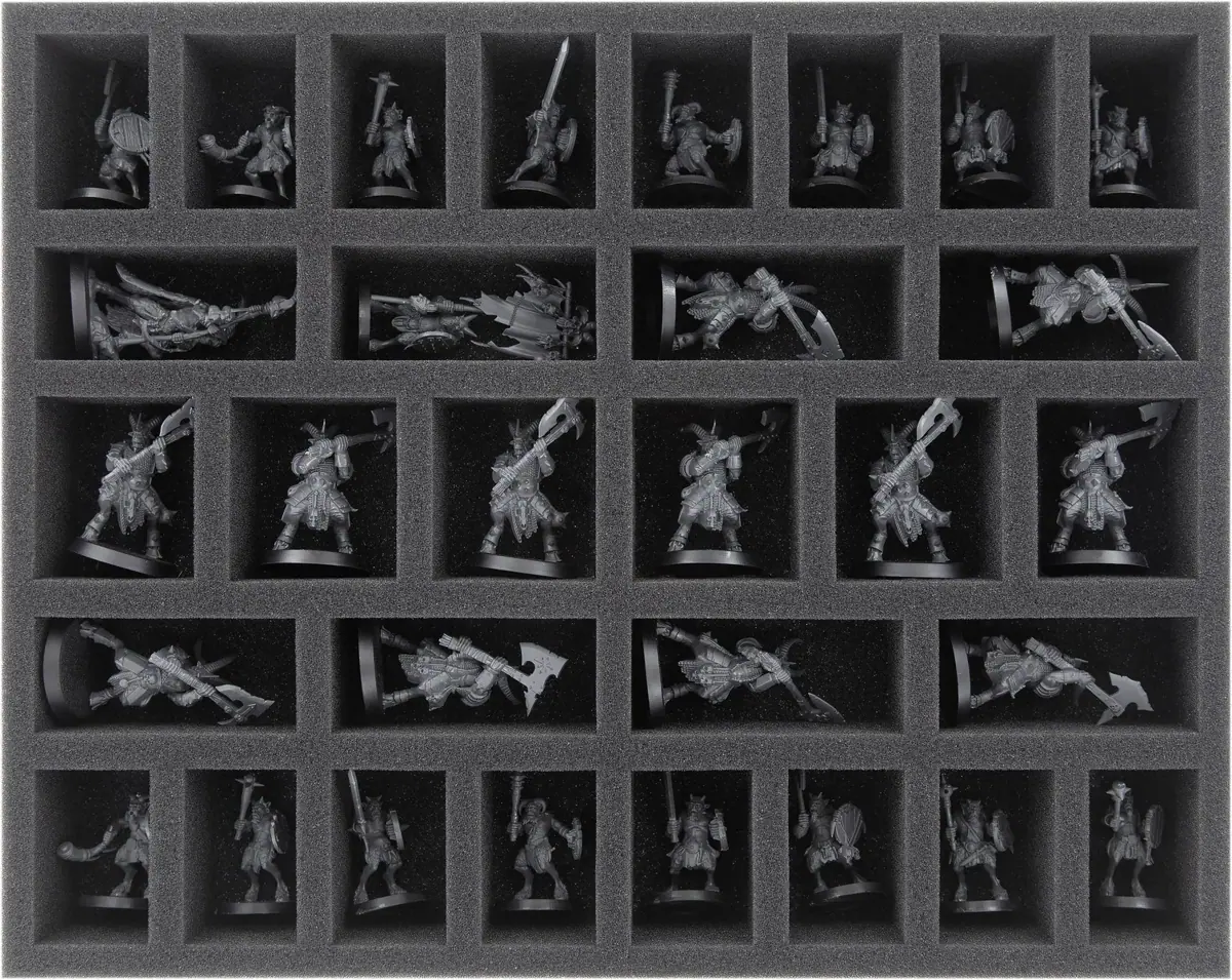 FS045A001 foam tray for Beasts of Chaos - 30 compartments