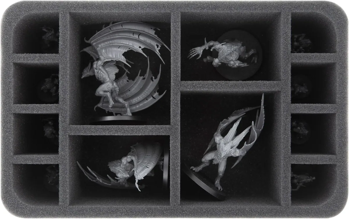 HS075A001 foam tray for Flesh-eater Courts - 12 compartments