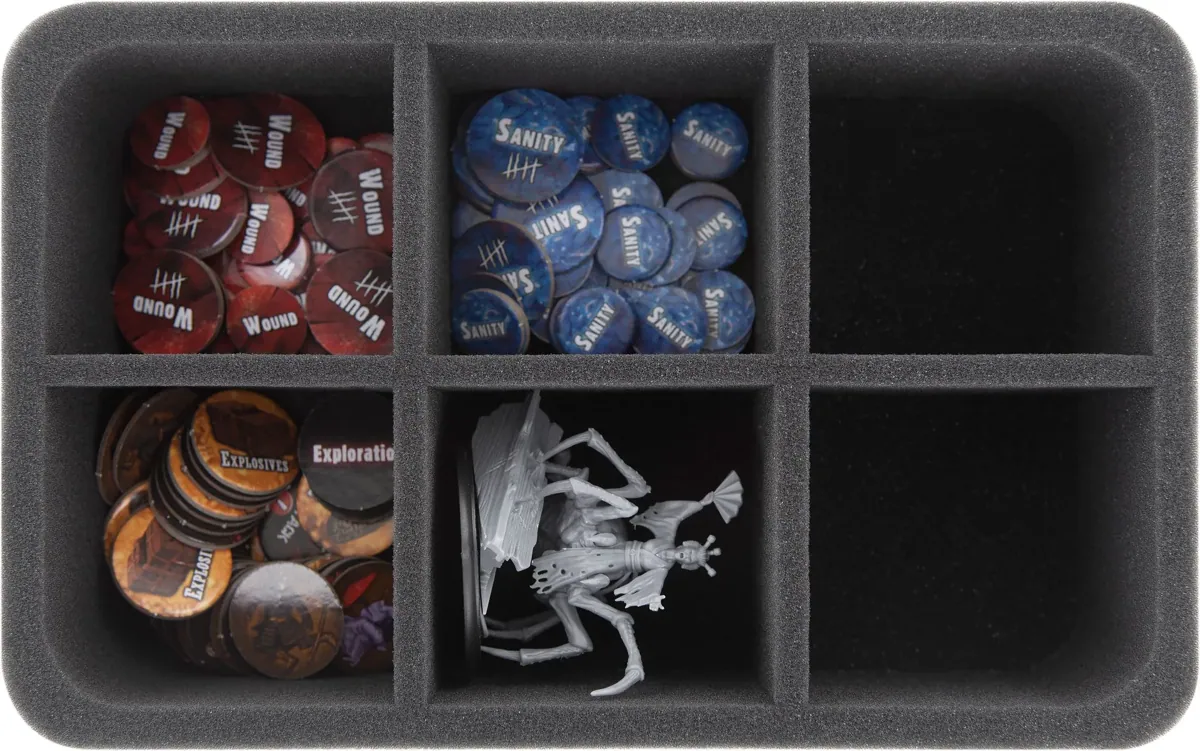 HS075A005 Feldherr foam tray for Shadows of Brimstone - 6 compartments