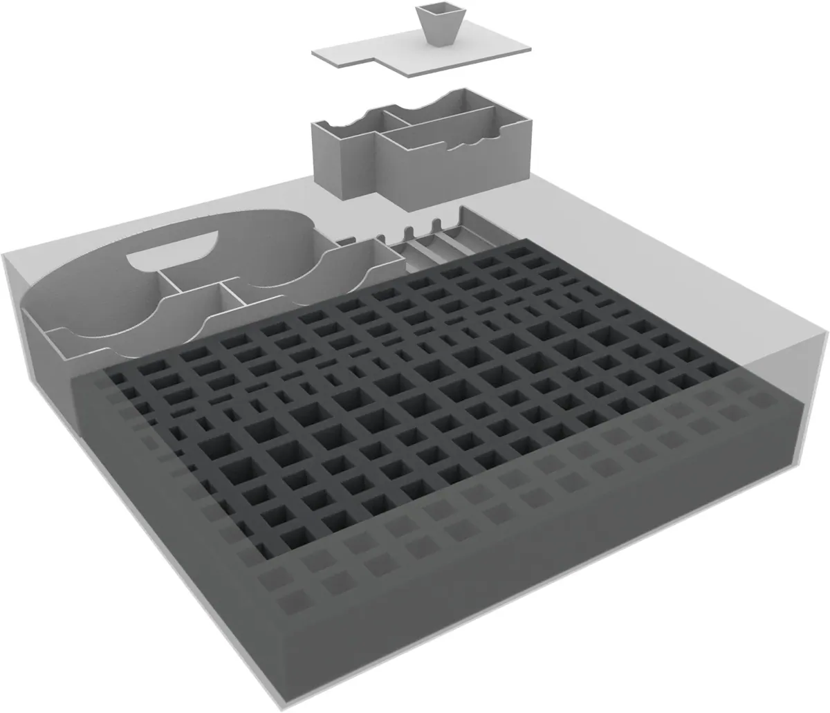 Feldherr Organizer Insert (Painters Edition) for Spirit Island - board game box