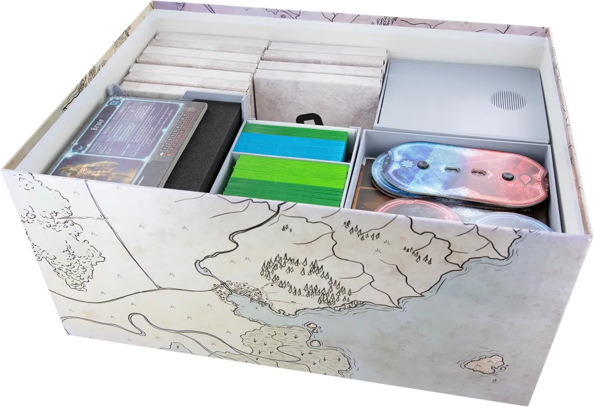 Feldherr Organizer Insert + foam insert for Gloomhaven - board game box