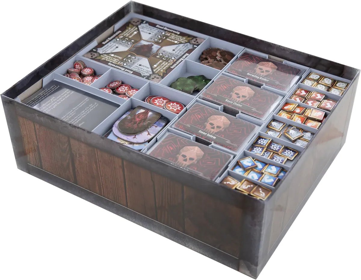Feldherr Organizer Insert + foam tray for Gloomhaven