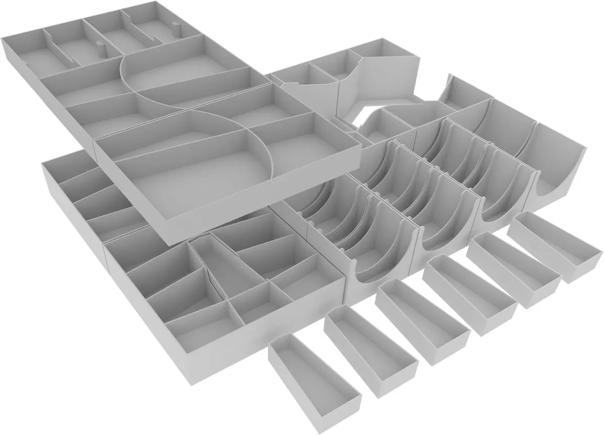 Feldherr Organizer Insert Upgrade Set for Twilight Imperium 4th Edition - Prophecy of the Kings - core game box