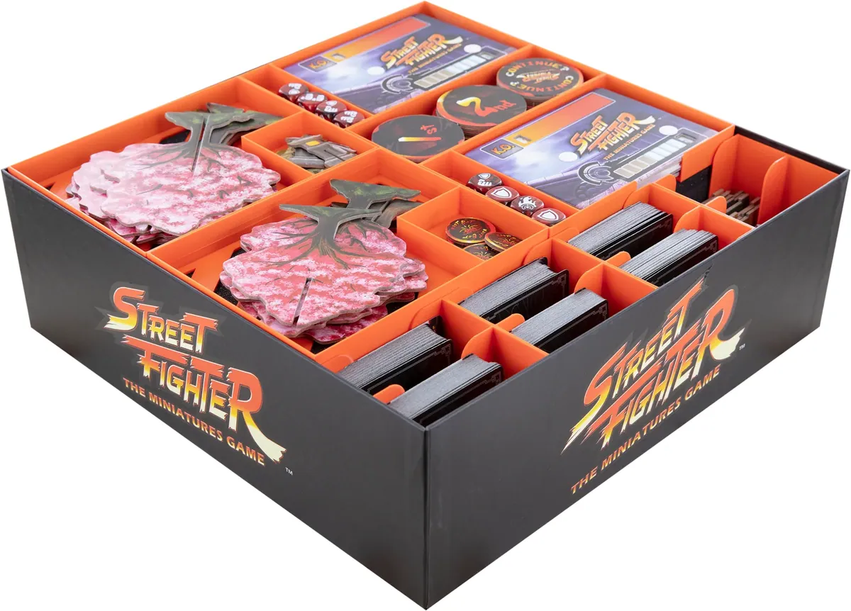 Feldherr Organizer Insert + foam tray for Street Fighter