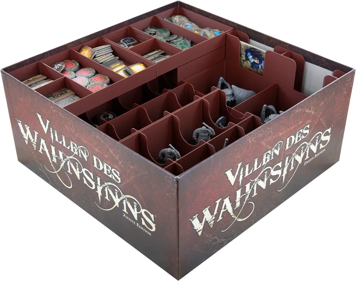 Feldherr Organizer Insert for Mansions of Madness Second Edition - core game box
